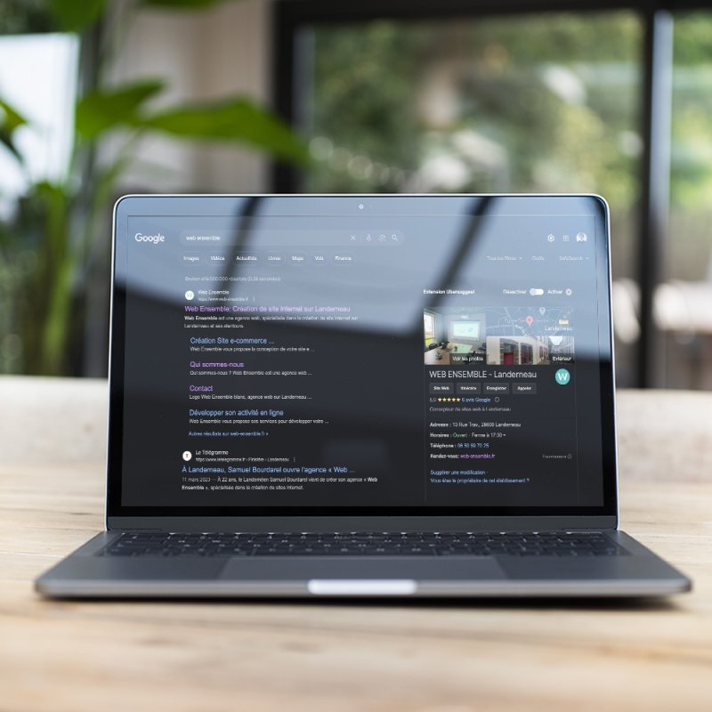 Création de site internet sur landerneau